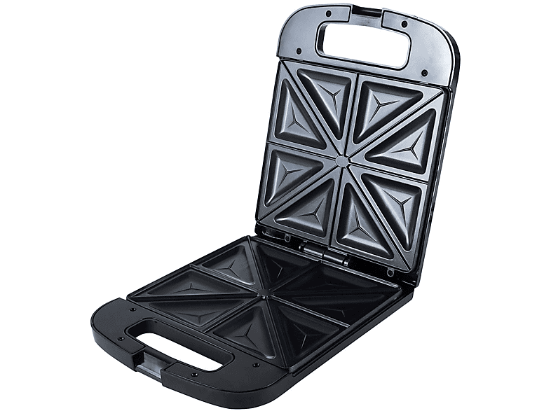 ADLER AD-3055 XXL für 4 Scheiben Toast Sandwichmaker schwarz