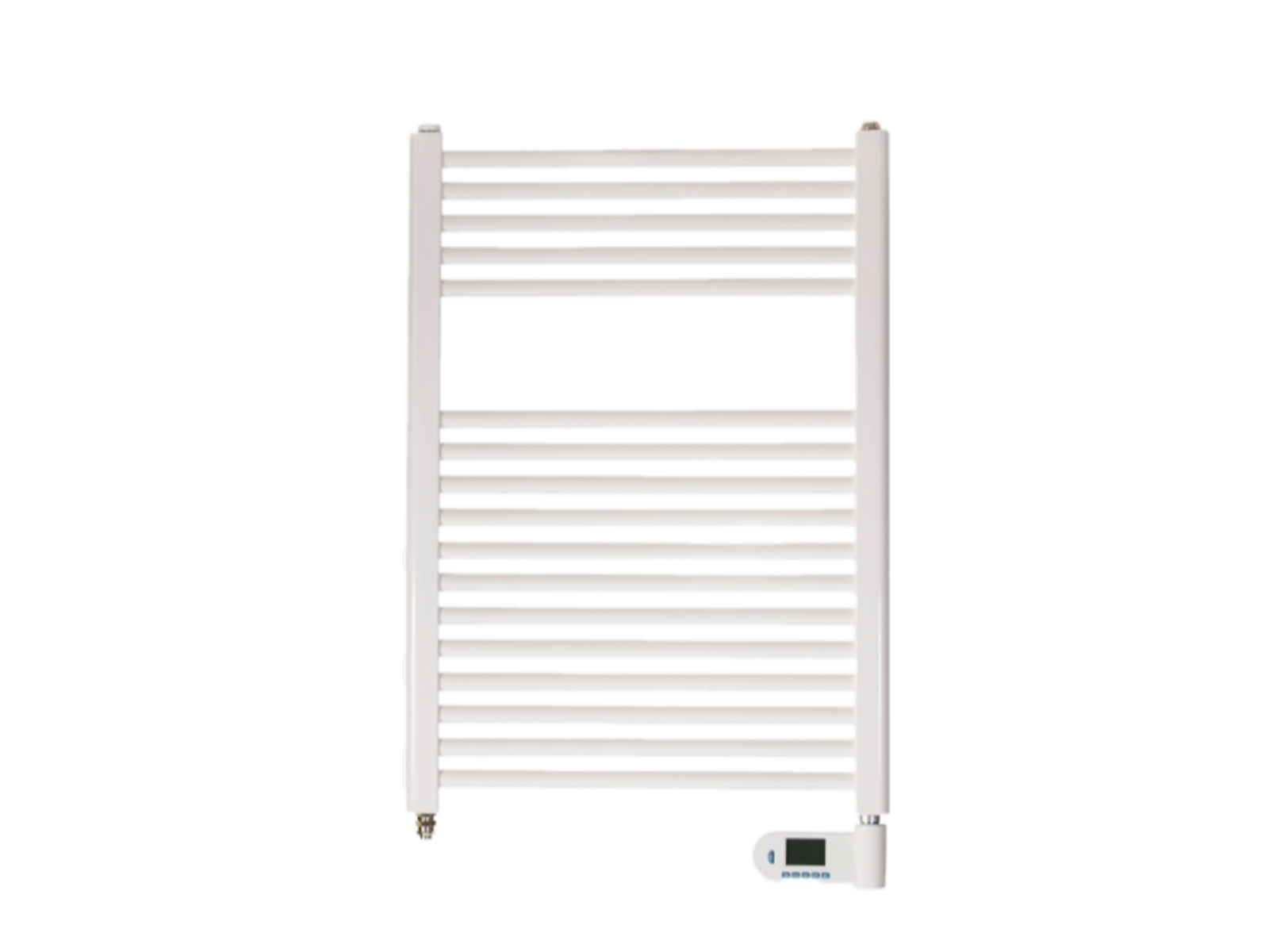Haverland Tod4 Radiador secatoallas programable 425 w toallero de pared 17 barras calefactoras indicador consumo termostato digital bajo blanco 4 450 9 425w