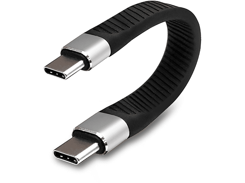 INF Kurzes USBCzuUSBCKabel 100 W 10 Gbit/s (13,4 cm) USB Kabel SATURN