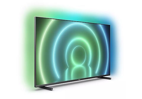 PHILIPS 43 PUS 7906/12 LED TV (Flat, 43 Zoll / 109,22 cm, UHD 4K,  Ambilight, Android TV™ 10 (Q)) | SATURN