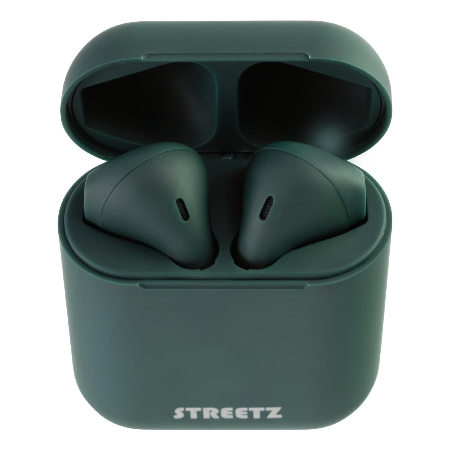 STREETZ TWS Bluetooth In-Ear Kopfhörer, In-ear Kopfhörer grün