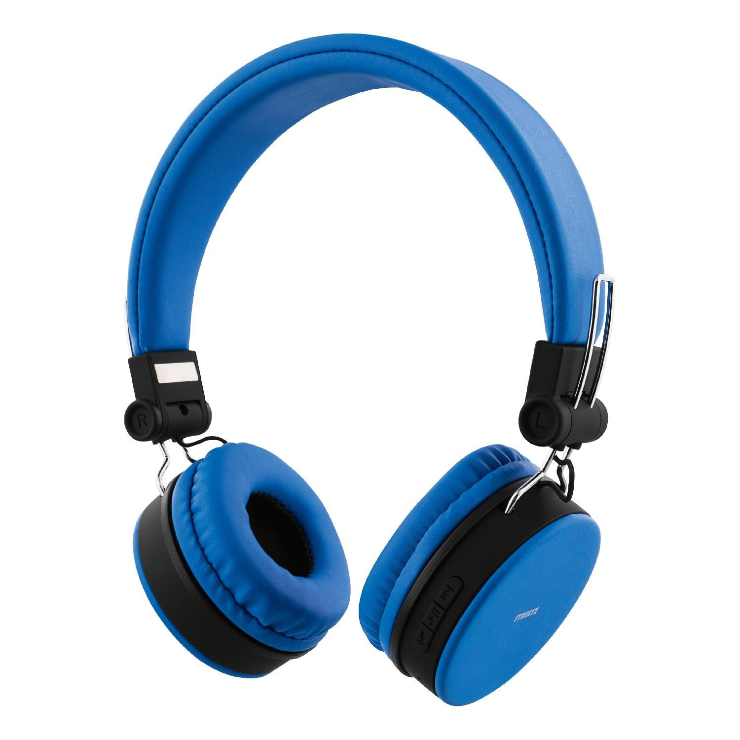 STREETZ Bluetooth Kopfhörer, faltbar, Over-ear Kopfhörer blau