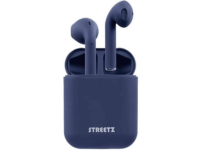 STREETZ TWS In-Ear Kopfhörer, blau Kopfhörer Bluetooth In-ear
