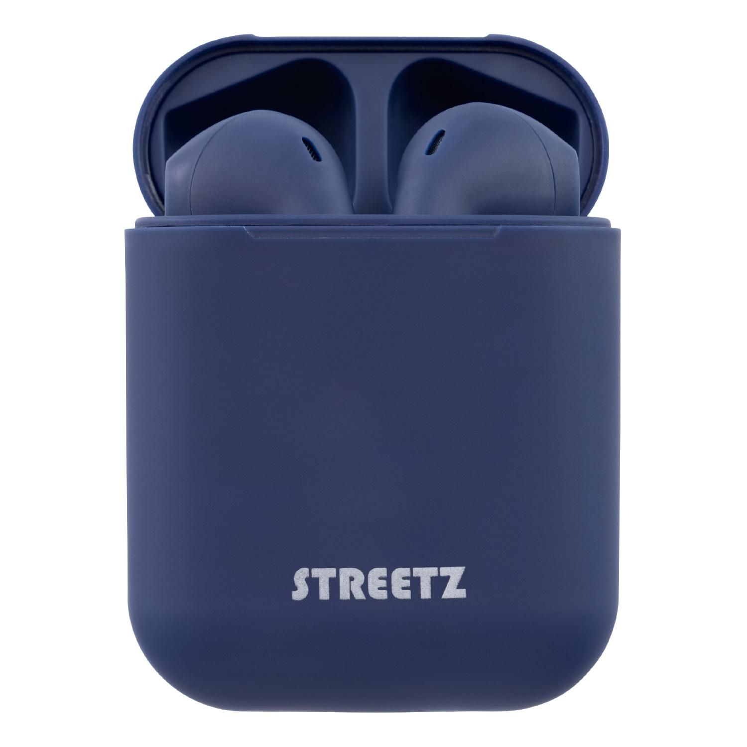 TWS Kopfhörer STREETZ In-ear Bluetooth In-Ear blau Kopfhörer,