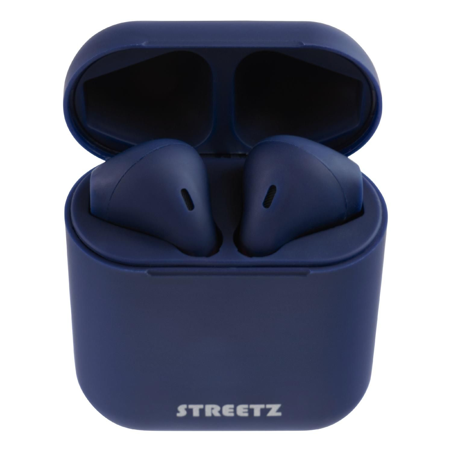 TWS Kopfhörer STREETZ In-ear Bluetooth In-Ear blau Kopfhörer,