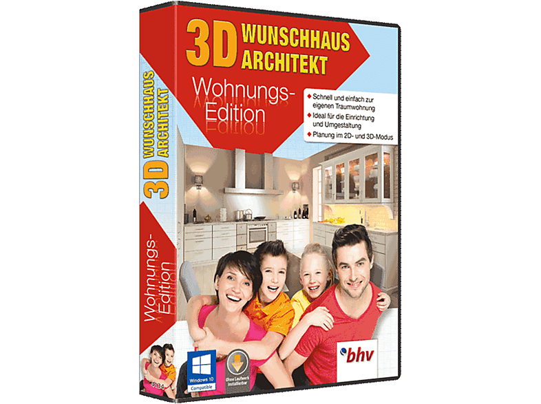 3D Wunschhaus Architekt 8 Wohnungsedition - [PC]