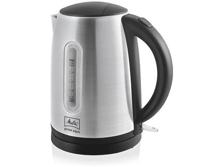 Tetera eléctrica - MELITTA 10180-02, 2200 W, 1.7 l, Inox