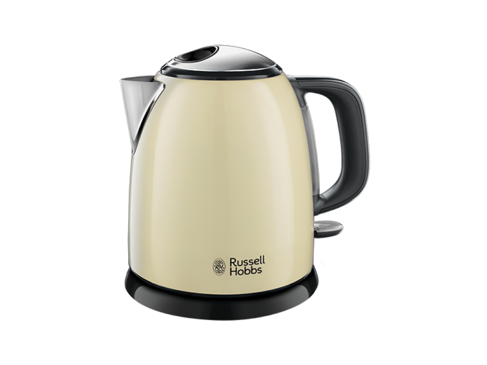 RUSSELL HOBBS Creme/Schwarz Wasserkocher, 443798