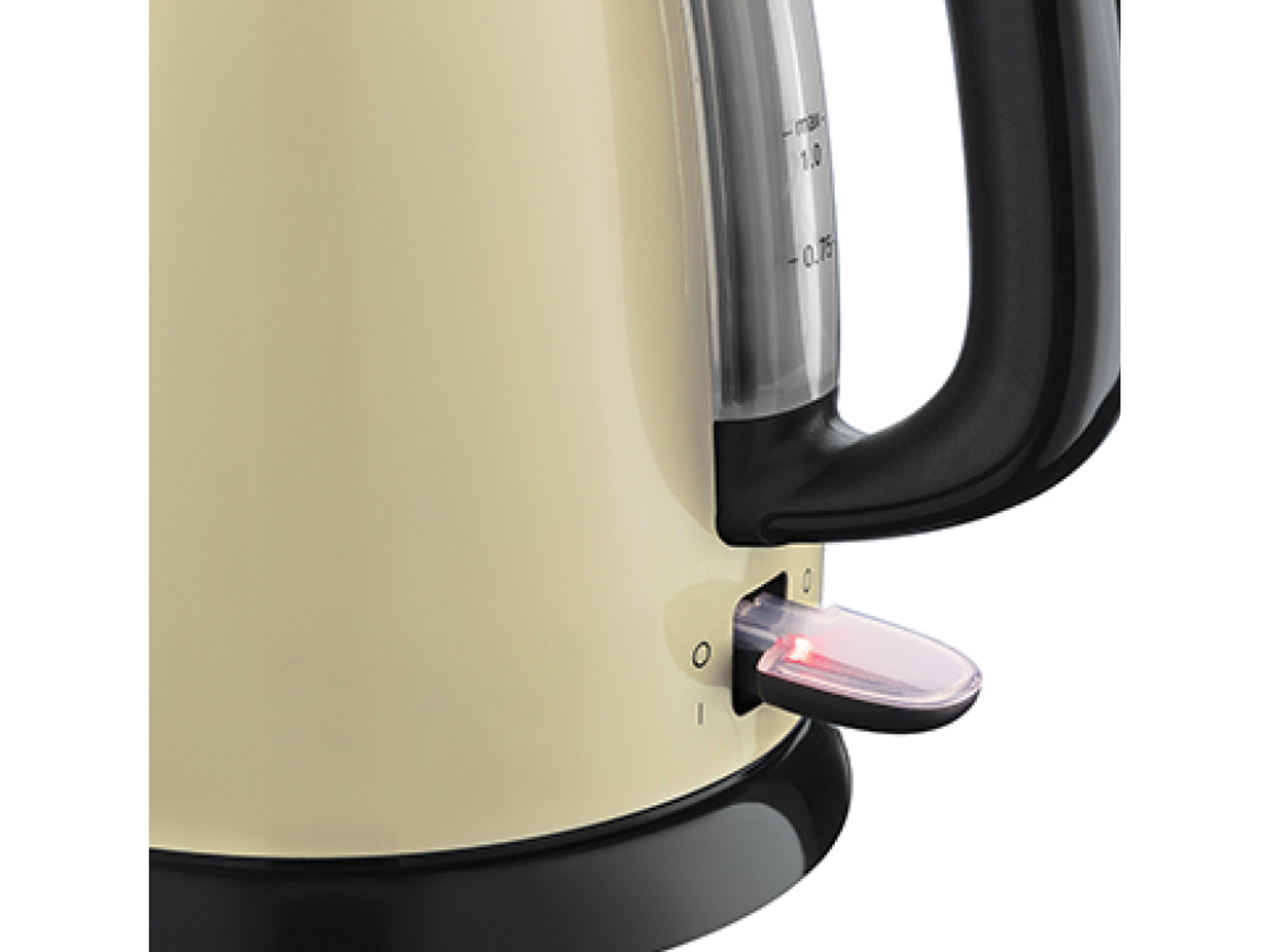 RUSSELL HOBBS Creme/Schwarz Wasserkocher, 443798