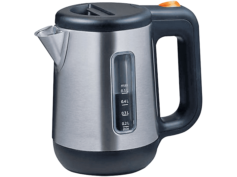 Hervidor agua KENWOOD JKM076, 800 W, Negro/Plata MediaMarkt