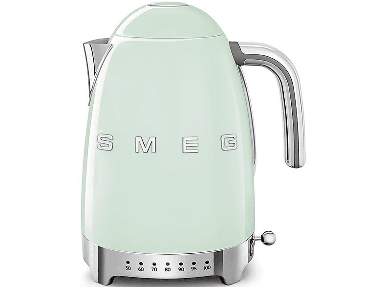 SMEG KLF04PGEU Wasserkocher mit Retro-Design, Grün