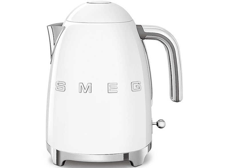Hervidor de agua SMEG KLF03WHEU, 2400 W, Blanco MediaMarkt