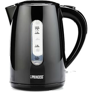 Hervidor agua - PRINCESS 236017, 2200 W, 1.7 l, Negro