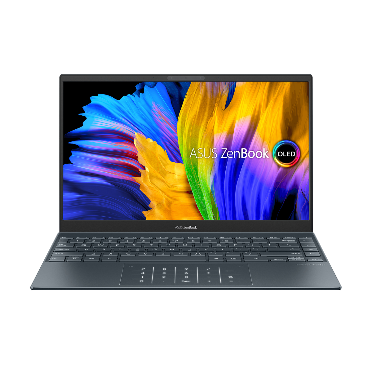 Portátil - ZENBOOK ASUS, 13,3 ", Full-HD, Intel® Core™ i7, 16 GB, 512 GB, Iris Xe, Windows 11 Home Gris