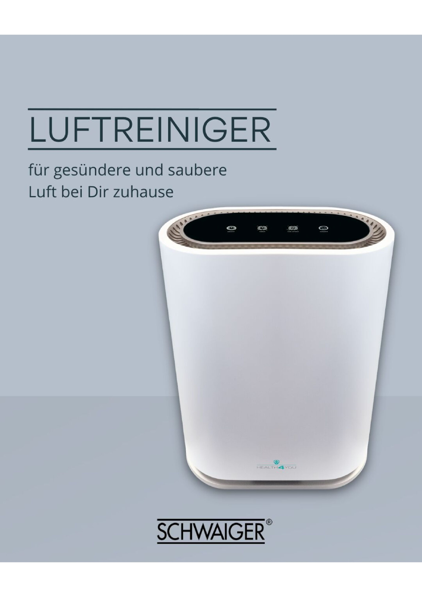 Luftreiniger Weiß SCHWAIGER Watt) -658019- (60