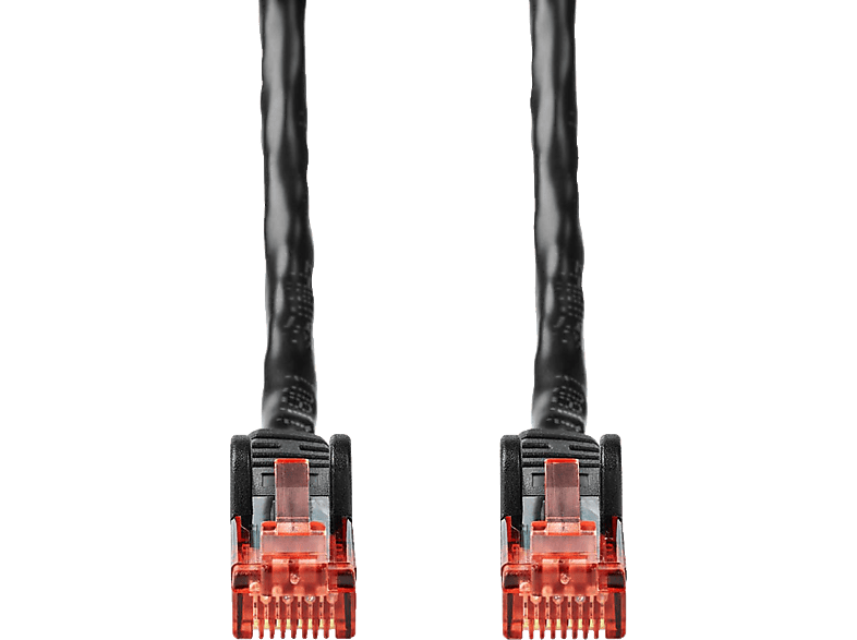 m 50,0 NEDIS CAT6-Netzwerkkabel, CCGP85900BK500,