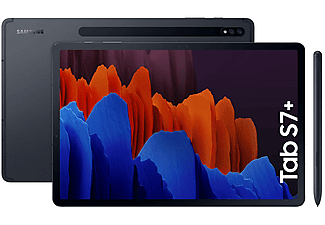 Colectivo Enemistarse exprimir Tablet - Galaxy Tab S7+ SAMSUNG, Negro, 12,4 ", 6 GB, Qualcomm Snapdragon  865 Plus, Android | MediaMarkt