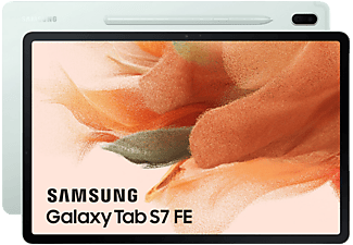 SAMSUNG Galaxy Tab S7 FE, Tablet, 64 GB, 12,4 Zoll, grün
