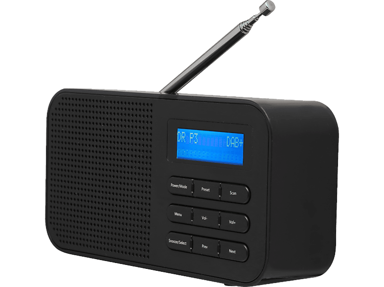 DENVER DAB42 Radio, FM, schwarz SATURN