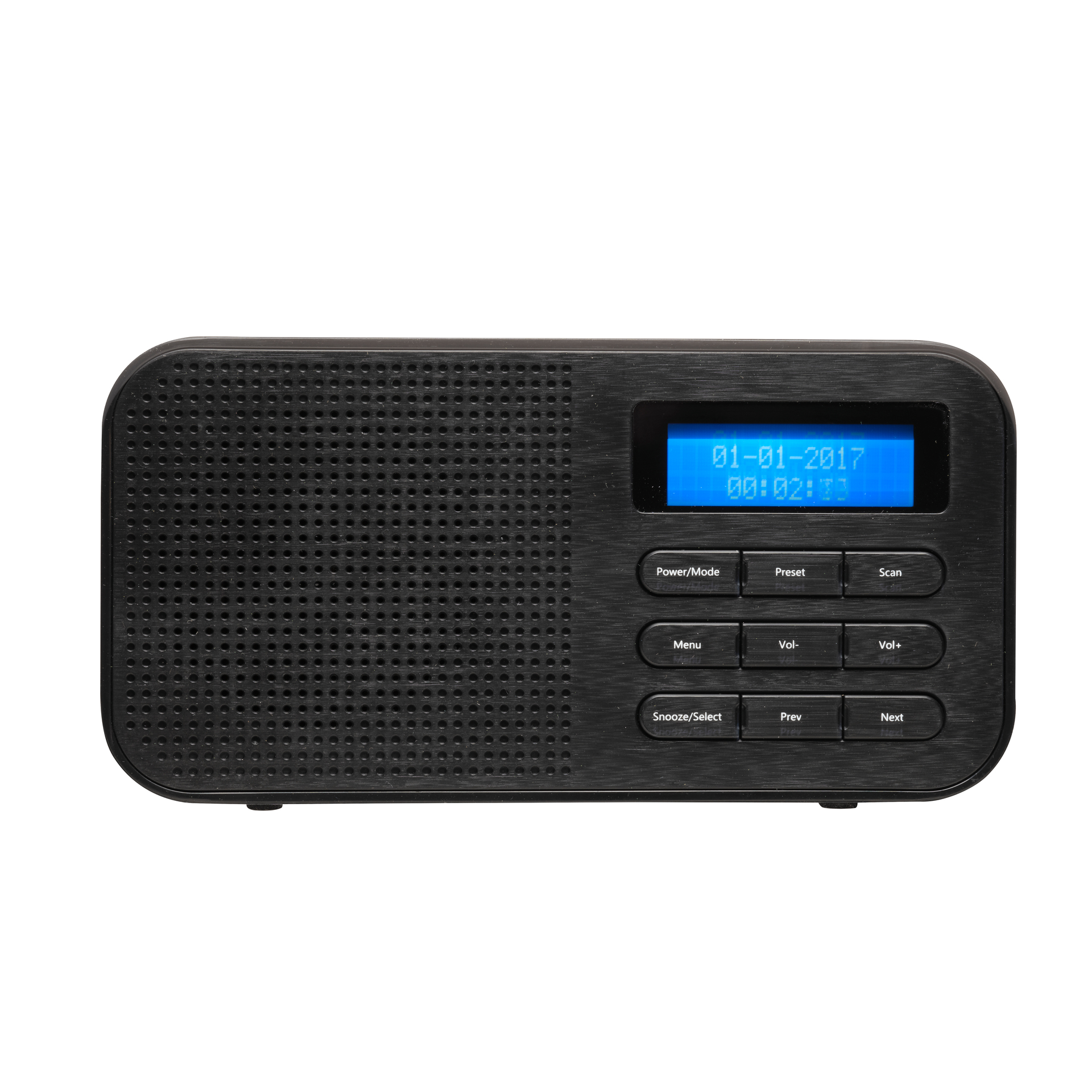 Radio, schwarz DAB-42 DENVER FM,