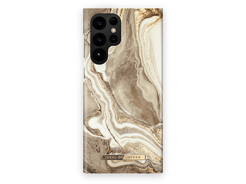 IDFCGM19-S22U-164, Samsung, OF Galaxy Sand S22 Golden SWEDEN Ultra, IDEAL Backcover, Marble