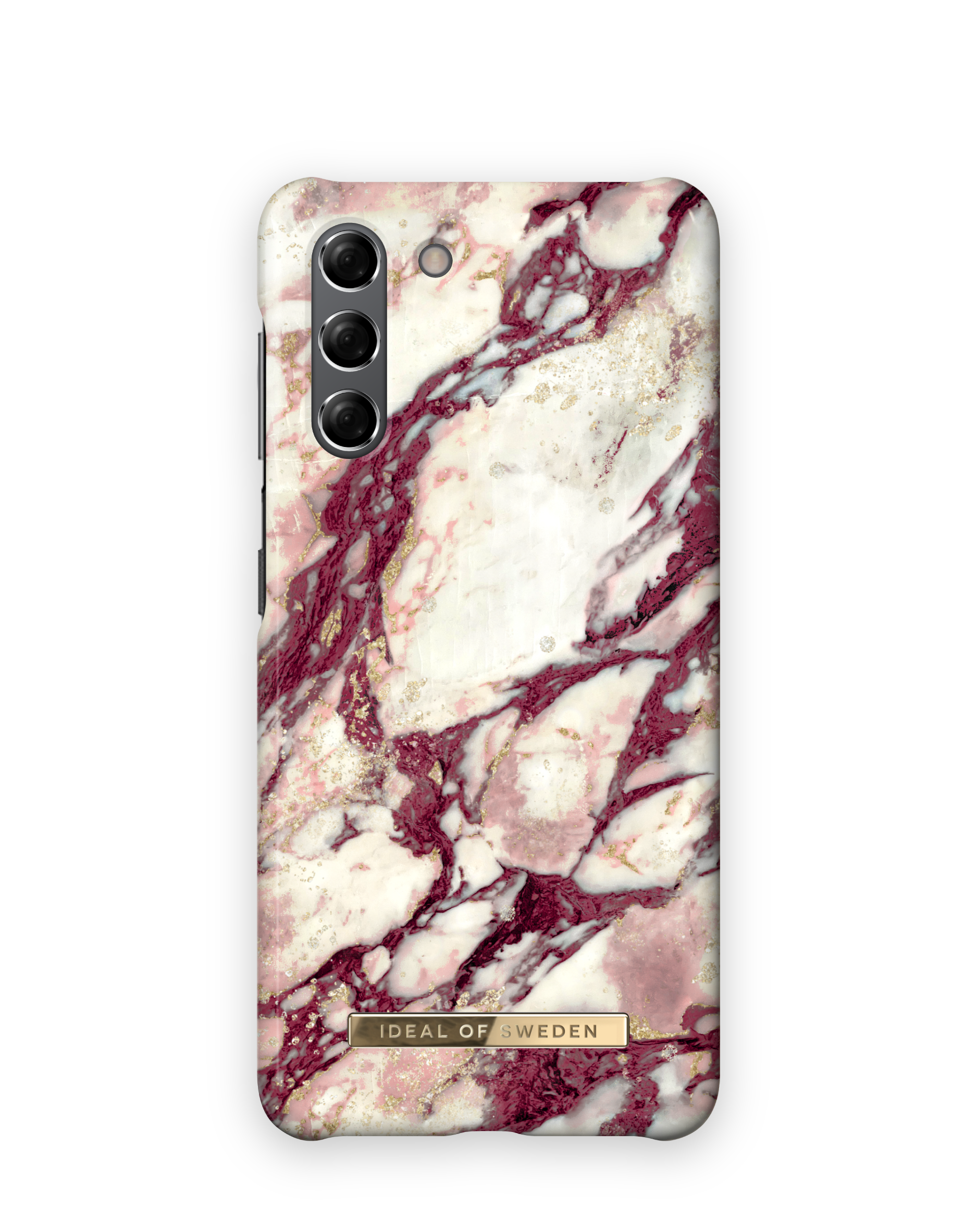 S21, Backcover, Ruby Samsung, IDFCMR21-S21-378, SWEDEN IDEAL Calacatta Galaxy OF Marble