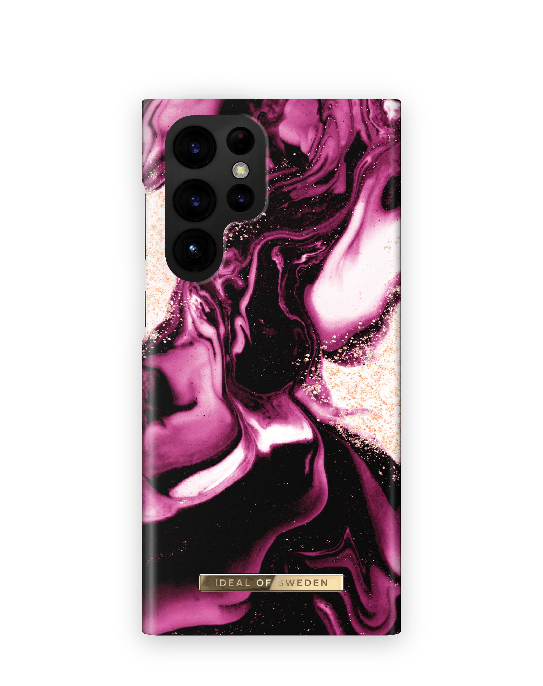 Samsung, IDFCAW21-S22U-319, IDEAL Ultra, Marble Galaxy Ruby Golden OF S22 Backcover, SWEDEN