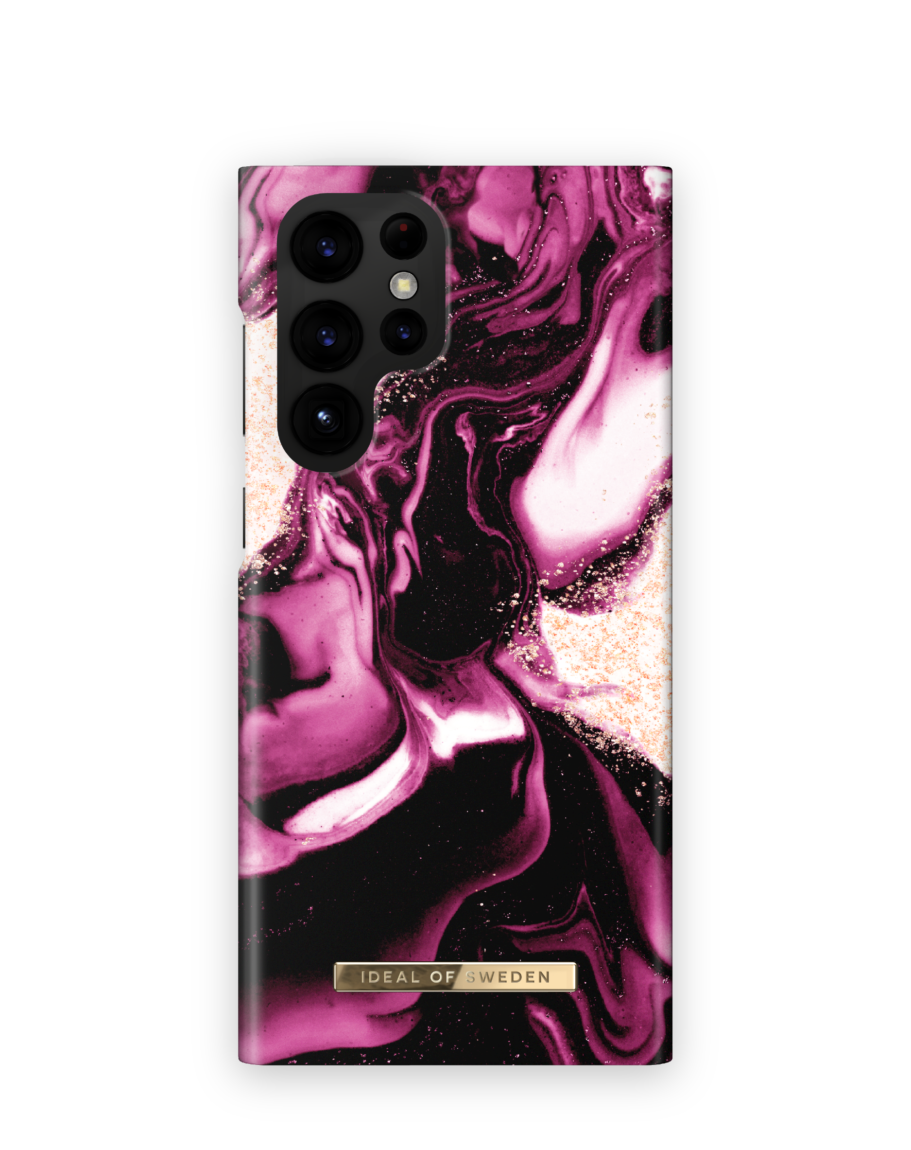Samsung, IDFCAW21-S22U-319, IDEAL Ultra, Marble Galaxy Ruby Golden OF S22 Backcover, SWEDEN