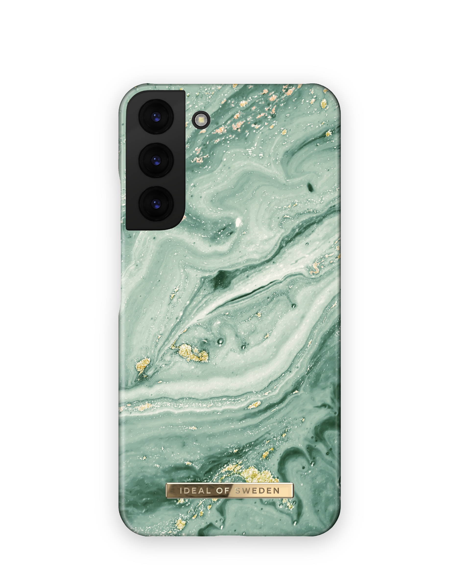 IDEAL OF IDFCSS21-S22P-258, Backcover, Galaxy Samsung, Marble SWEDEN S22+, Mint Swirl
