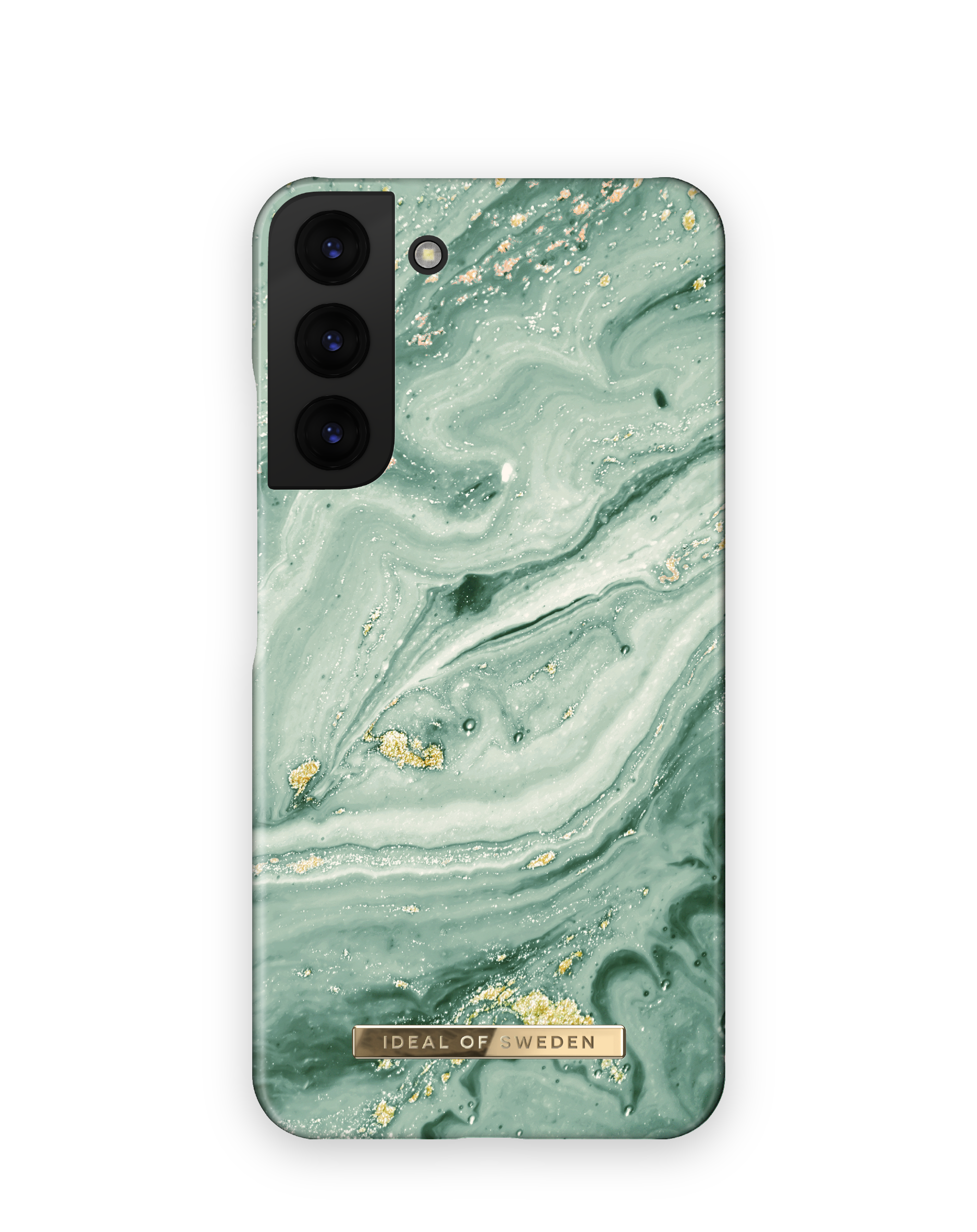 IDEAL OF IDFCSS21-S22P-258, Backcover, Galaxy Samsung, Marble SWEDEN S22+, Mint Swirl