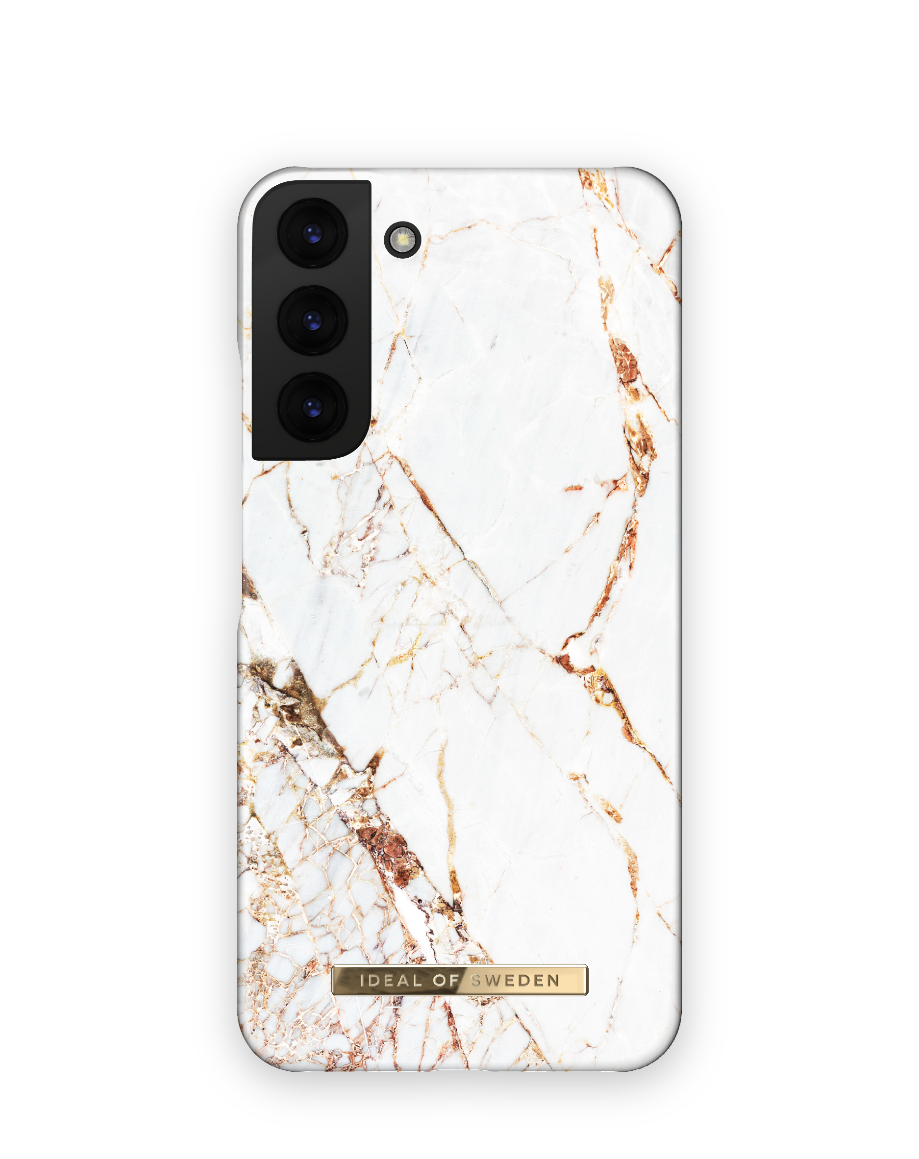 Samsung, Plus, IDFCAW16-S22P-46, SWEDEN Galaxy Gold Backcover, Carrara IDEAL S22 OF