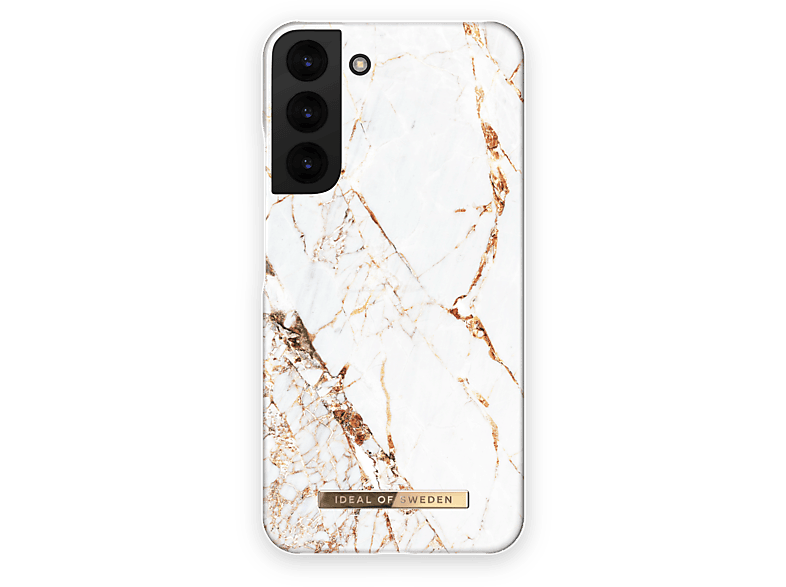IDEAL OF SWEDEN Carrara Backcover, S22 Plus, Gold IDFCAW16-S22P-46, Samsung, Galaxy