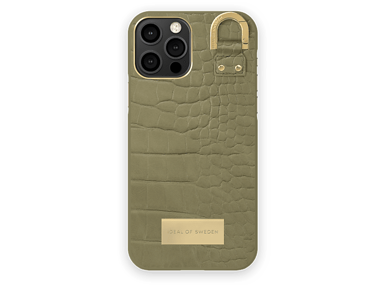 IDEAL OF SWEDEN IDACSS22-2061-210, Backcover, Apple, iPhone 12/12 Pro, Sage Croco