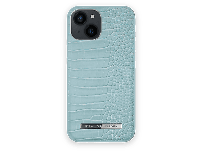 IDACSS22-I2154-394, SWEDEN 13 Croco iPhone Soft Apple, Mini, Blue IDEAL Backcover, OF