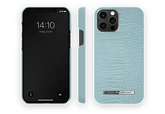 IDEAL OF SWEDEN IDACSS22-I2067-394, Backcover, Apple, iPhone 12 Pro Max, Soft Blue Croco
