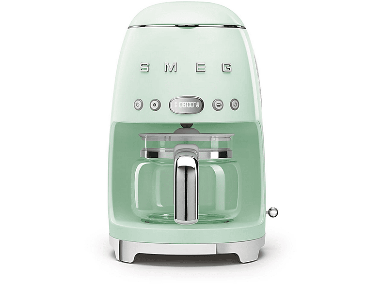 SMEG DCF02PGEU Kaffeemaschine Grün | Glaskaffeemaschine