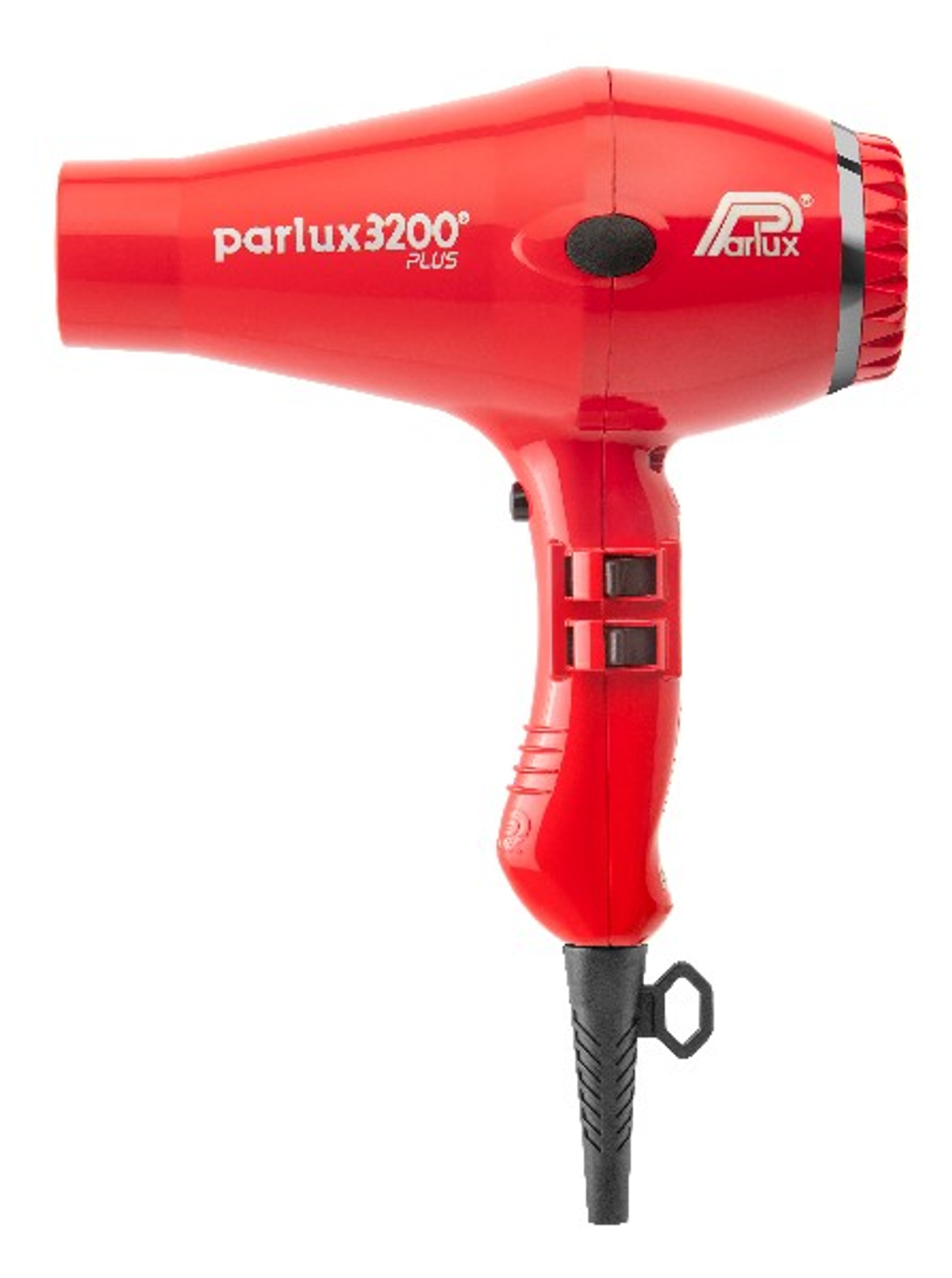 Secador - Red Plus 3200 PARLUX, 1900 W, 4 niveles temperatura, Rojo