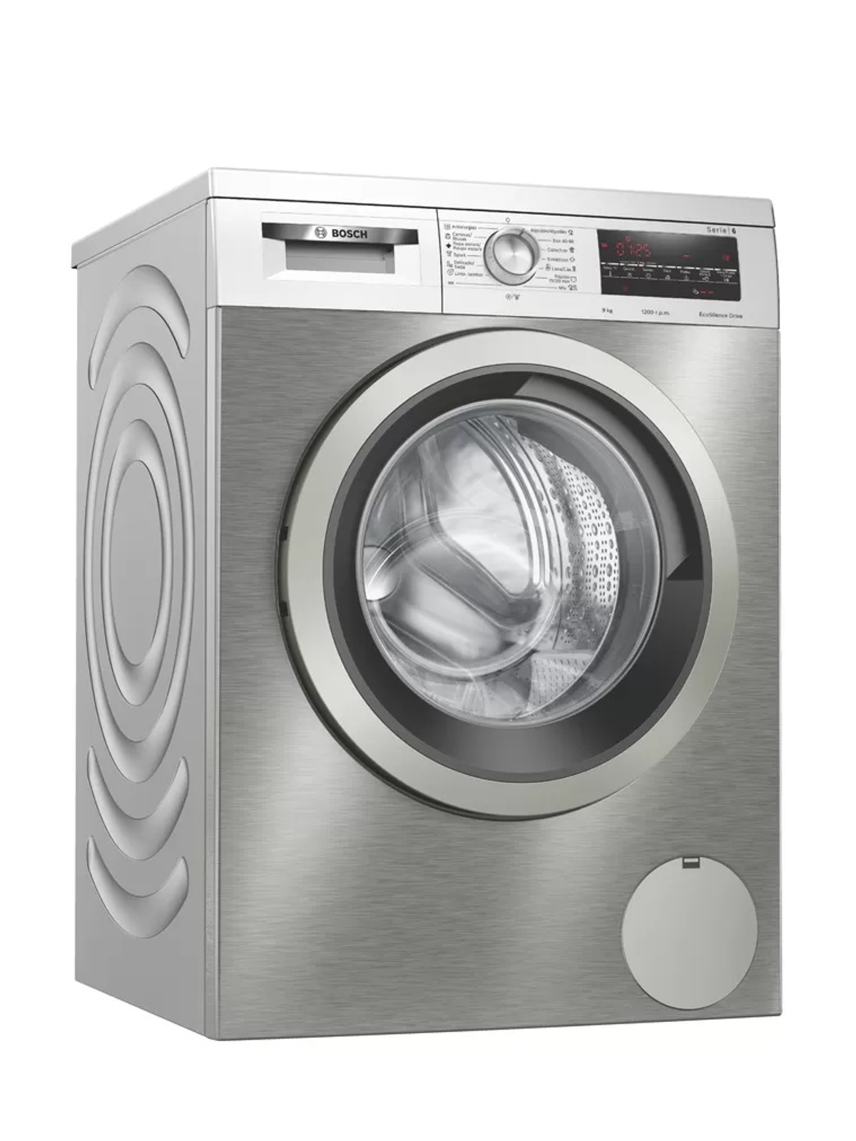 Lavadora carga frontal - WUU24T7XES BOSCH, 9 kg, Inox