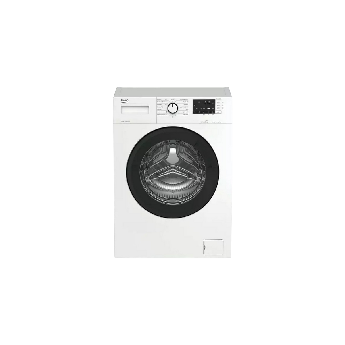 Lavadora carga frontal - WTA 7612 XSWR 7136742600 BEKO, 7 kg, Blanco