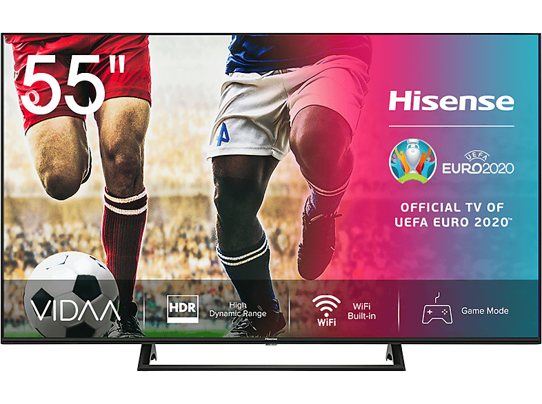 HISENSE 55 cm, 7300 138 / 4.0) TV 55 VIDAA LED (Flat, Zoll F A 4K, UHD