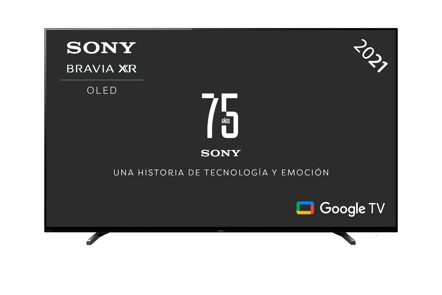 TV OLED 65" - XR65A80JAEP SONY, UHD 4K, Negro