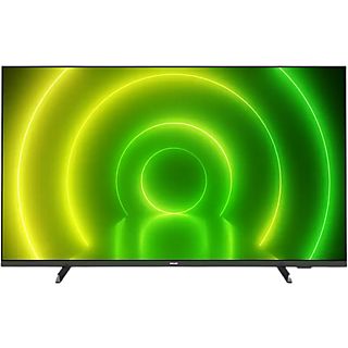 TV LED 55" - PHILIPS 55PUS7406/12, UHD 4K, Negro