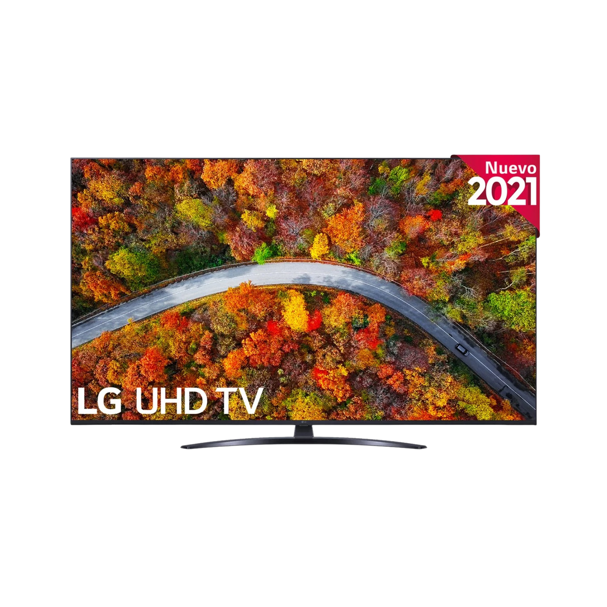 TV LED 50" - 50UP81006LR LG, UHD 4K, Azul Ceniza y Negro Claro