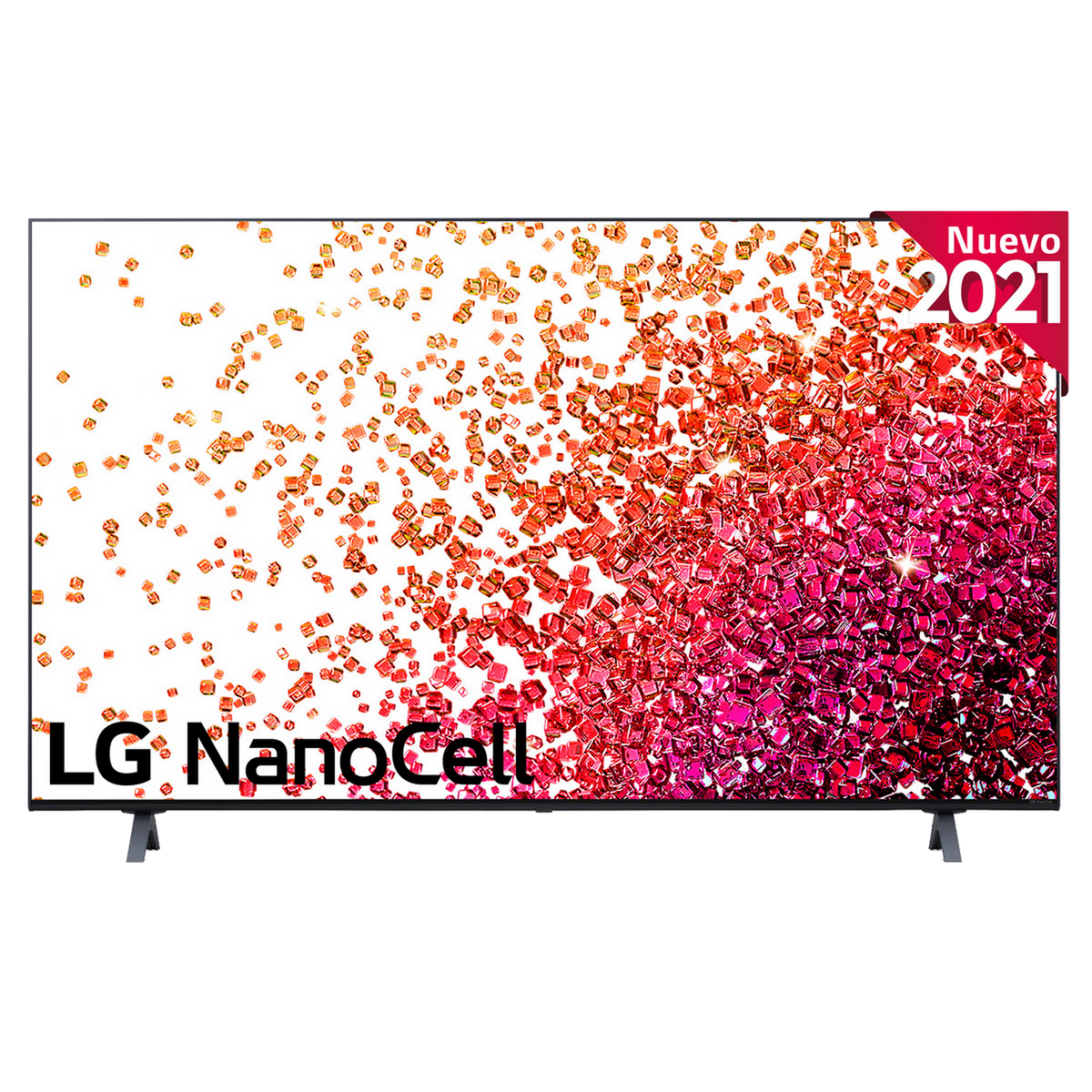 TV LED 55" - LG 55NANO756PR.AEU, UHD 4K, NanoCell, webOS 6.0 Premium, SmartTV, WiFi, HDR10, Azul y Negro