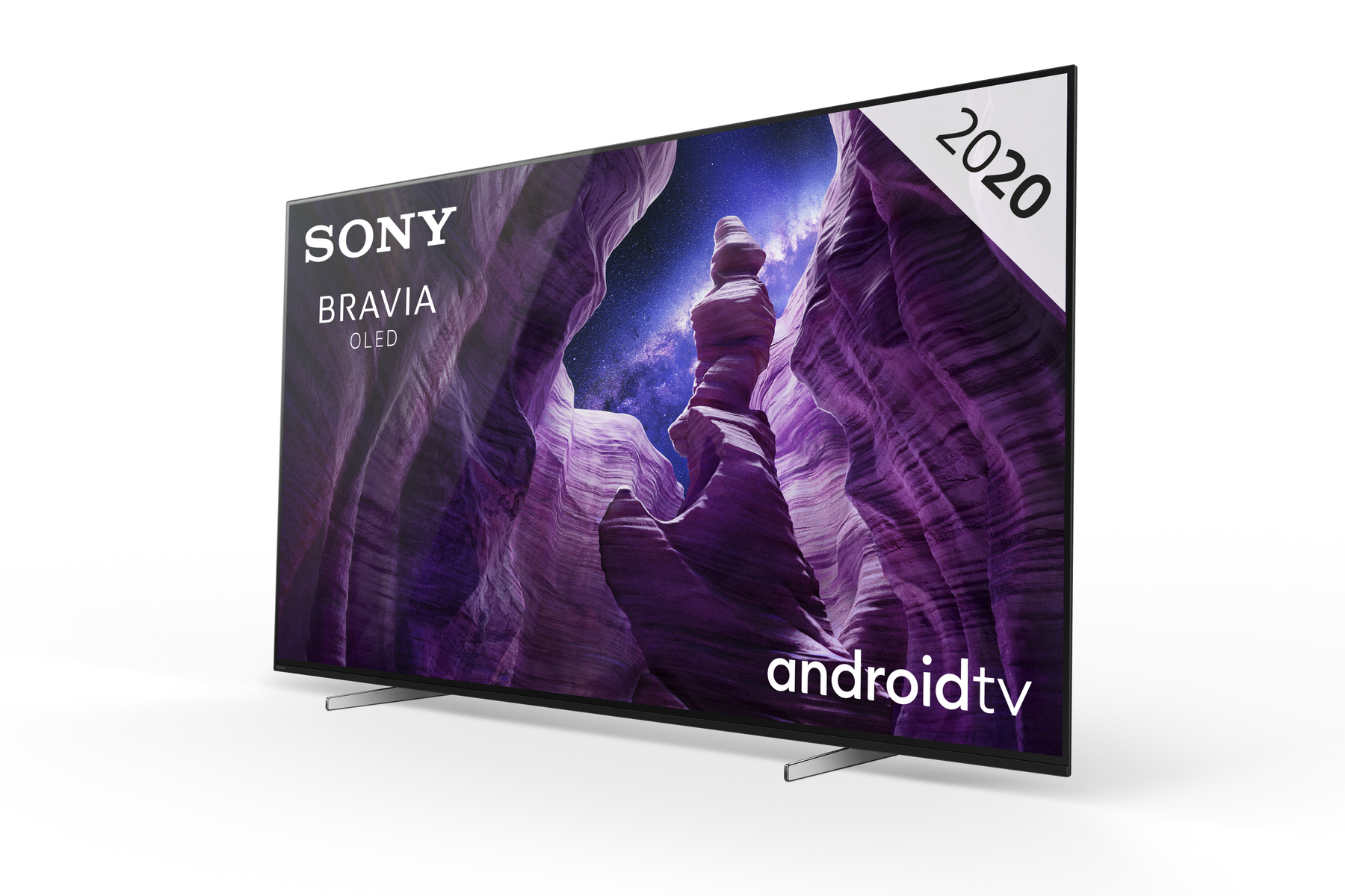 TV OLED 55" - KD-55A8BAEP SONY, UHD 4K, 4K X-Reality PRO, DVB-T2 (H.265)Sí, Negro