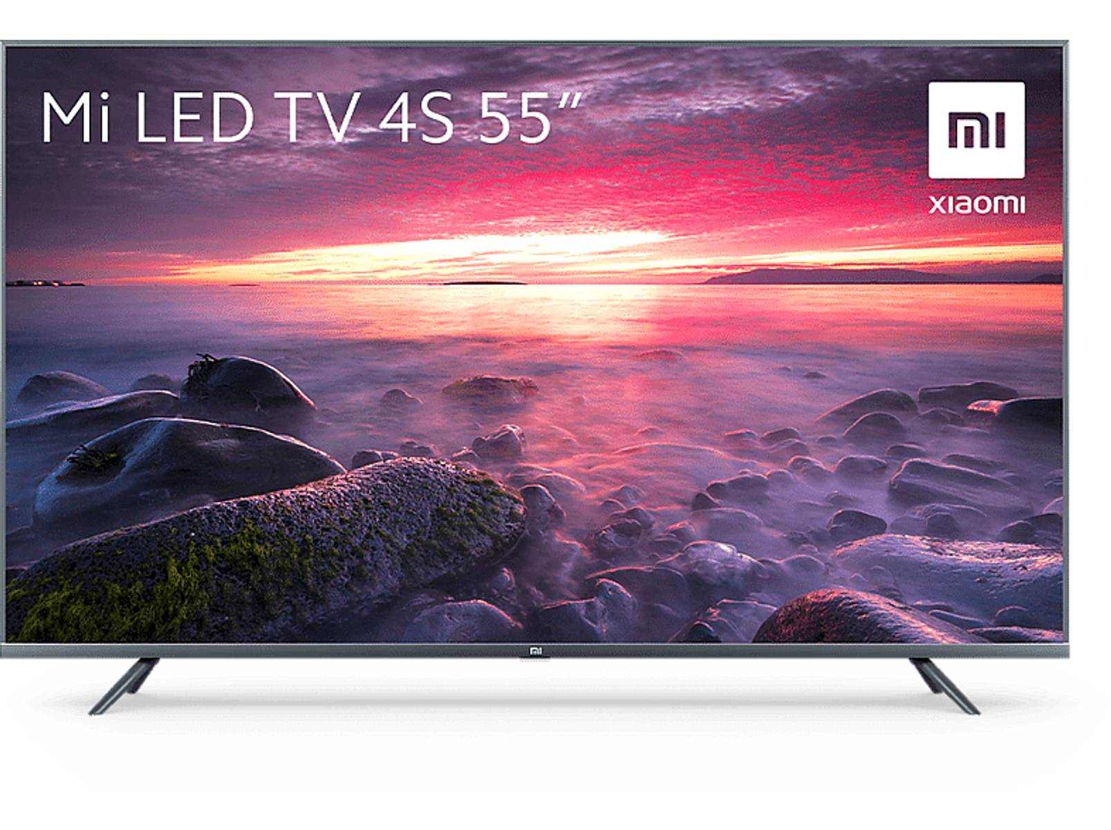 TV LED 55" - Mi LED TV 4S 55" XIAOMI, UHD 4K, Quad Core (hasta 1.5 GHz), DVB-T2 (H.265)Sí, Blanco