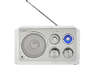 NEDIS RDFM5110WT Radio, FM, Weiss