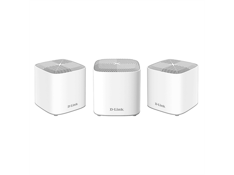 D-LINK COVR‑X1863 AX1800 Dual Band Whole Home Mesh Wi‑Fi 6 System, 3er Set  WLAN Access Points 1,8 Gbit/s