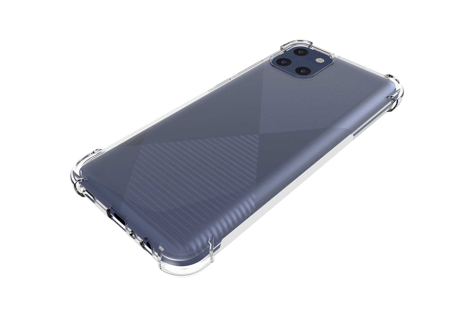Galaxy MORE Case, A03, Backcover, Clear MTB ENERGY Transparent Samsung, Armor