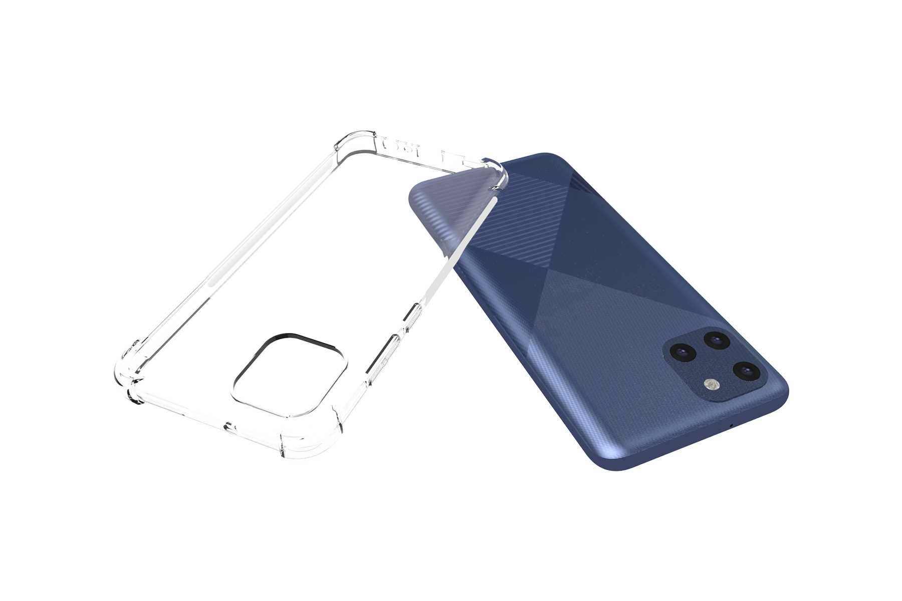 Galaxy MORE Case, A03, Backcover, Clear MTB ENERGY Transparent Samsung, Armor